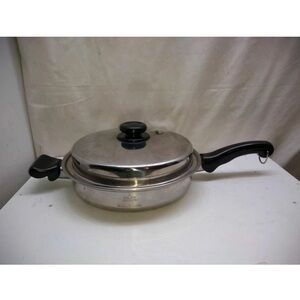 Saladmaster Skillet 11" TP304-316 Surgical Stainless Steel Roaster Pan & Lid